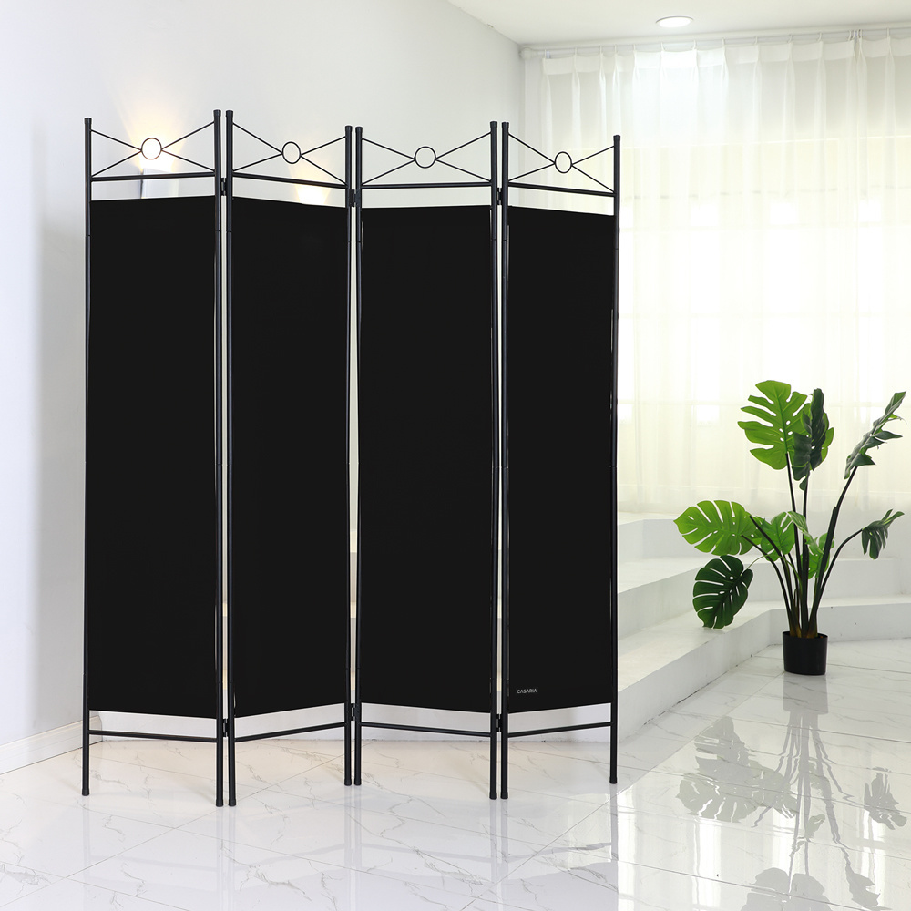 Deuba kamerscherm - zwart - 180 x163cm - Polyester