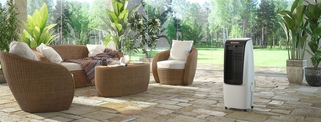 Olimpia Splendid Peler 20EU - Mobiele Aircooler incl. timer en afstandsbediening 110 Watt 20 L max. 600 m³