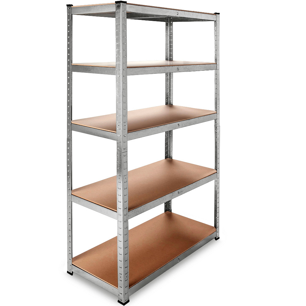 Deuba 2 Stuks Stellingkast / Opbergrek met 5 planken - 175x75x30cm - 350kg