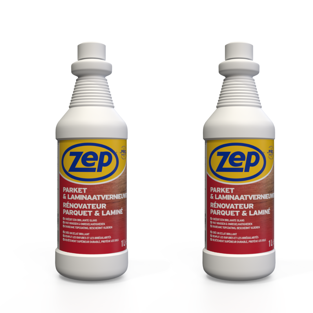 ZEP Parket & Laminaatvernieuwer - 1 L x 2 stuks - Voordeelverpakking - 2 stuks
