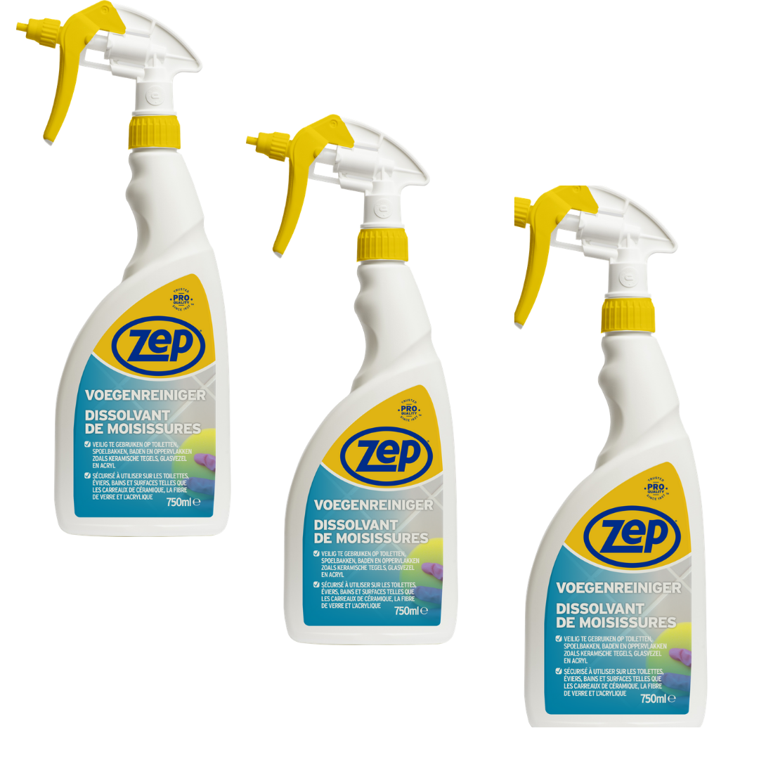 ZEP Voegenreiniger - 750 ml x 3 stuks - Voordeelverpakking - 3 stuks