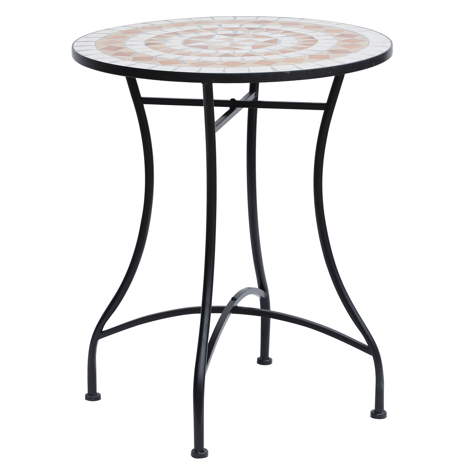 Sunny Tuintafel mozaiektafel balkontafel rond tuinmeubelen tafel moza•ek terras