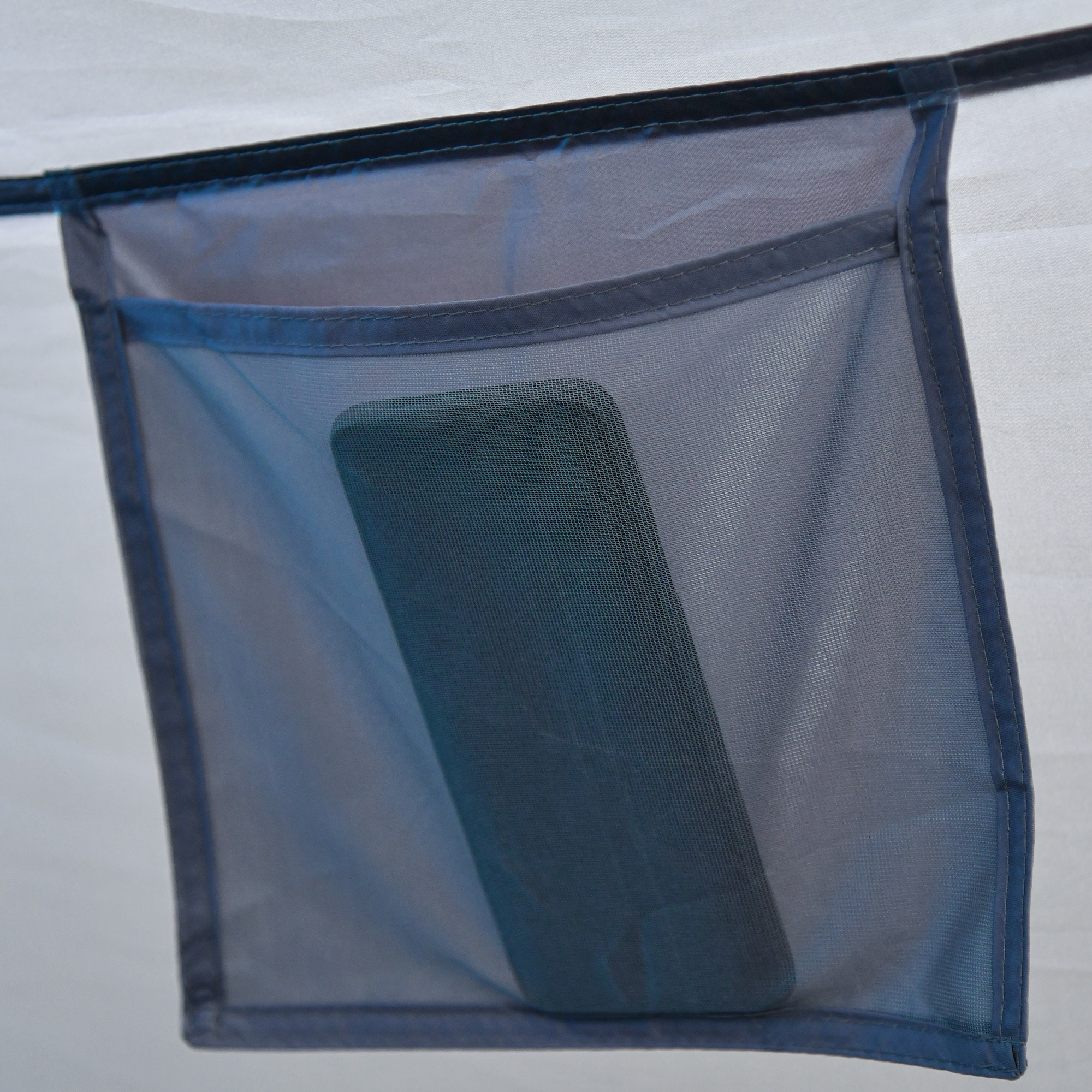 Sunny Pop-up tent voor 1-2 personen kampeertent 3 seizoenen glasvezel blauw + grijs