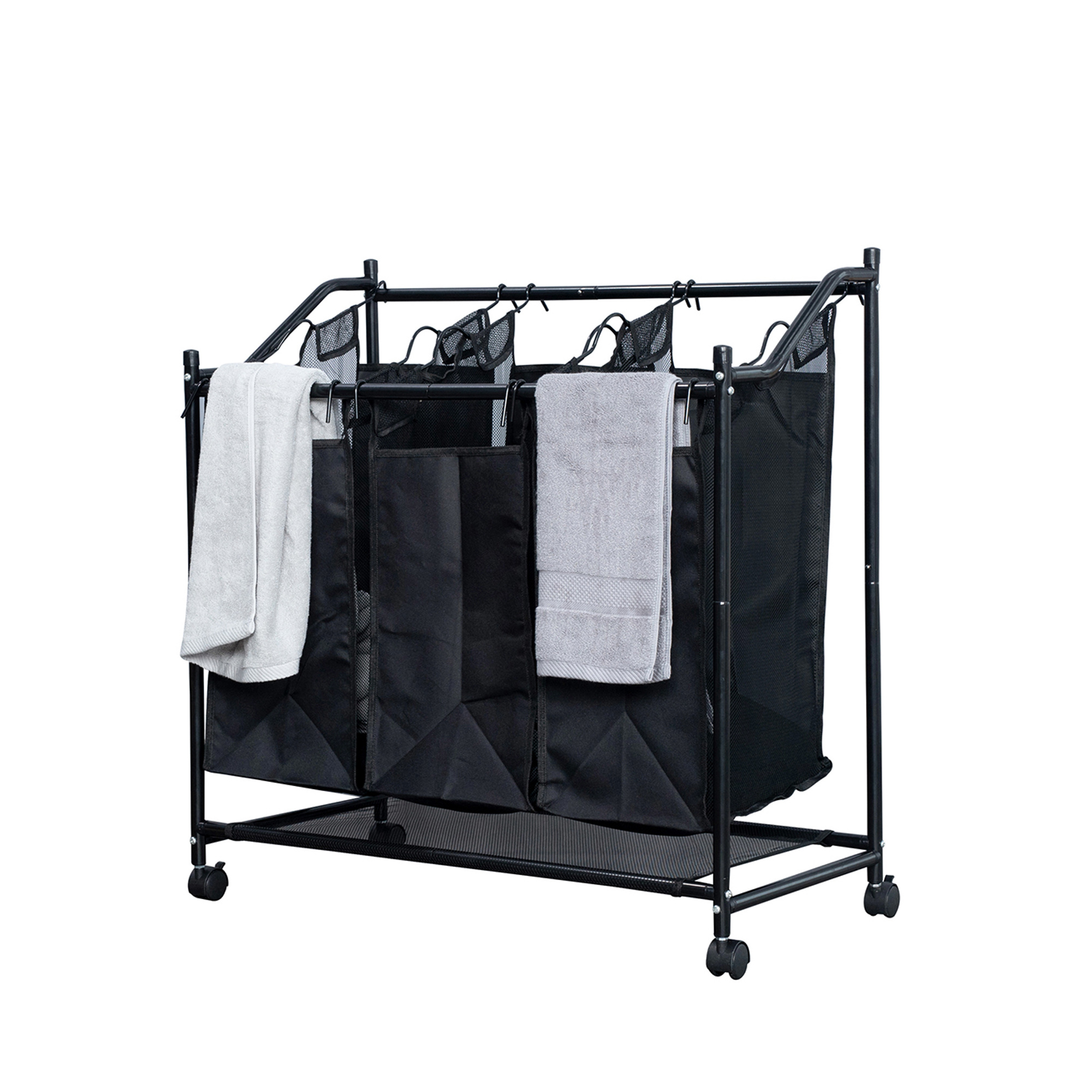 Herzberg HG-8078: Rollende wasmand Sorter & Organizer