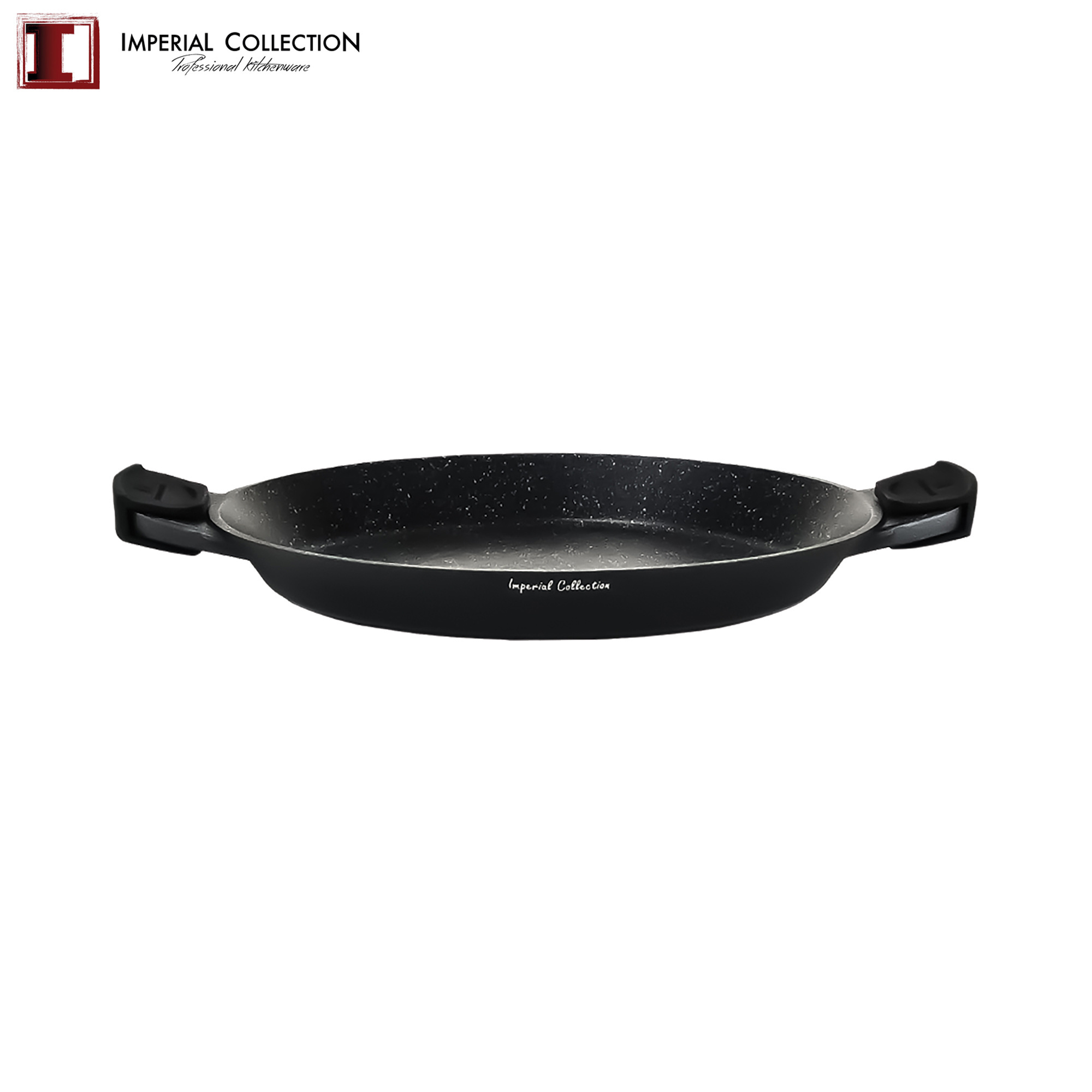 Imperial Collection IM-PL36M: Paellapan van 36 cm met siliconen handgrepen