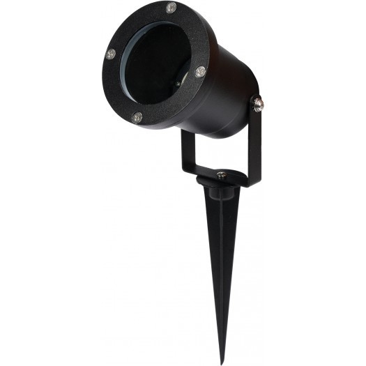 YATO Tuinspot GU10 - Zwart - 35W - Draaibare kop