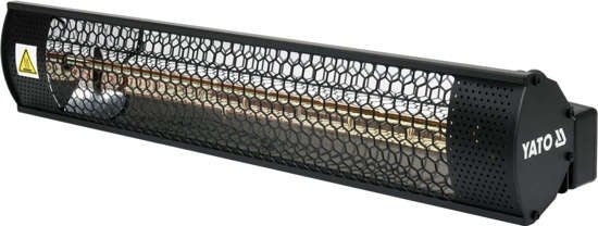 YATO Terrasverwarmer Halogeen - Heater  - 2000W - IP65 - 18m² - 56x15x7,2cm