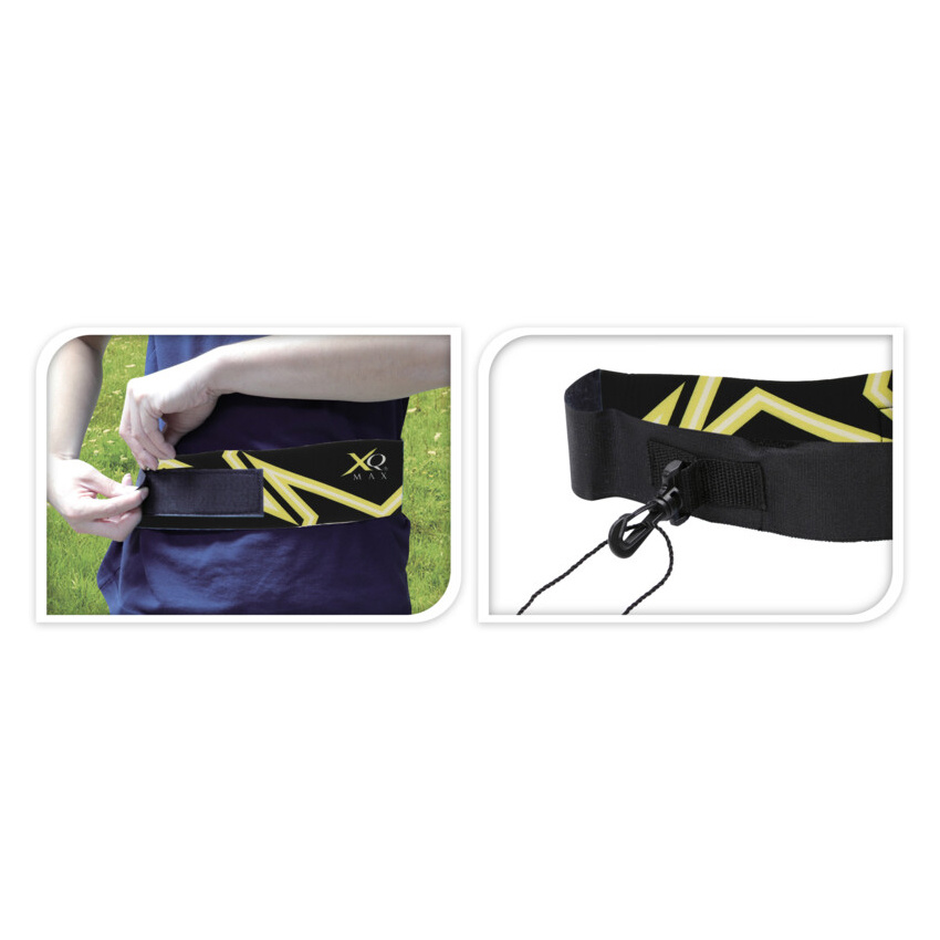 XQ Max Voetbal trainer band - Zwart - Exclusief bal