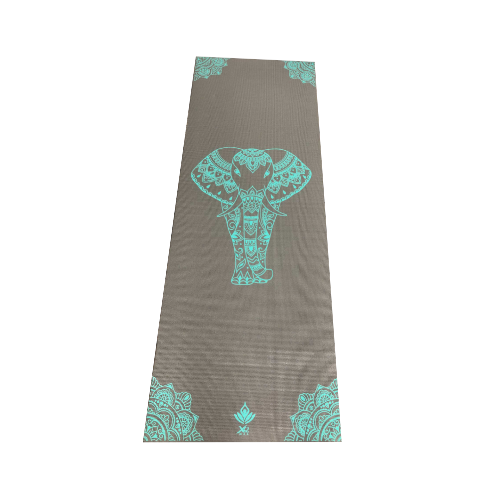 Fit4You Yoga & Fitness Mat- Stretch - Anti Slip - 172 x 61 x 0,4 cm - Grijs