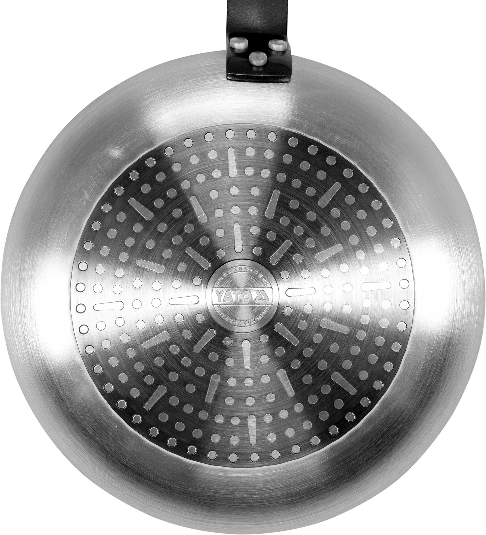 YATO Aluminium Koekenpan met anti-aanbaklaag - Teflon - Ø 24 cm - voor elk fornuis