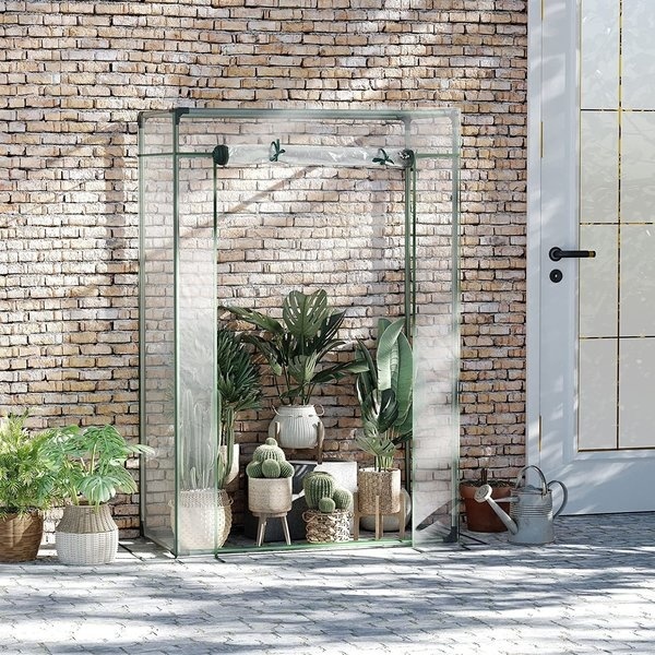 FLO Rechthoekige Kweekkas - Broeikas - Voor Tomaten - PVC - 100x50x150 cm