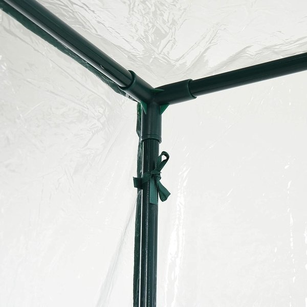 FLO Rechthoekige Kweekkas - Broeikas - Voor Tomaten - PVC - 100x50x150 cm