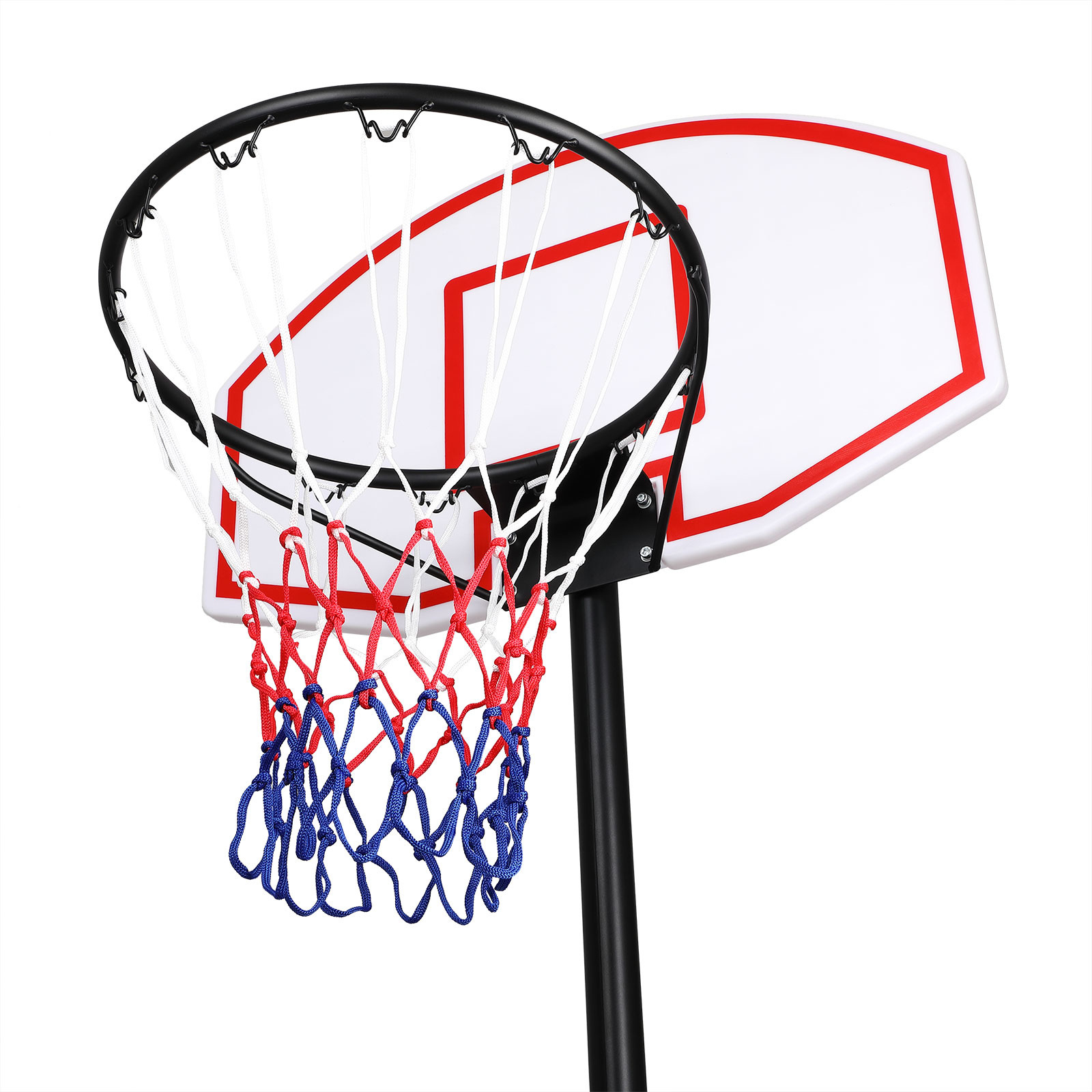 Deubois Basketbalstandaard in hoogte verstelbaar Ringhoogte van 179-209cm