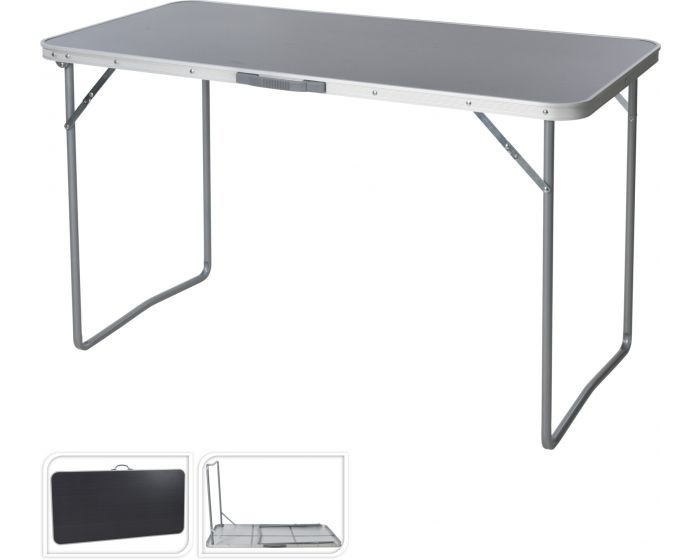 Soellaart Rechthoekige Campingtafel - Grijs - 120X60x70cm