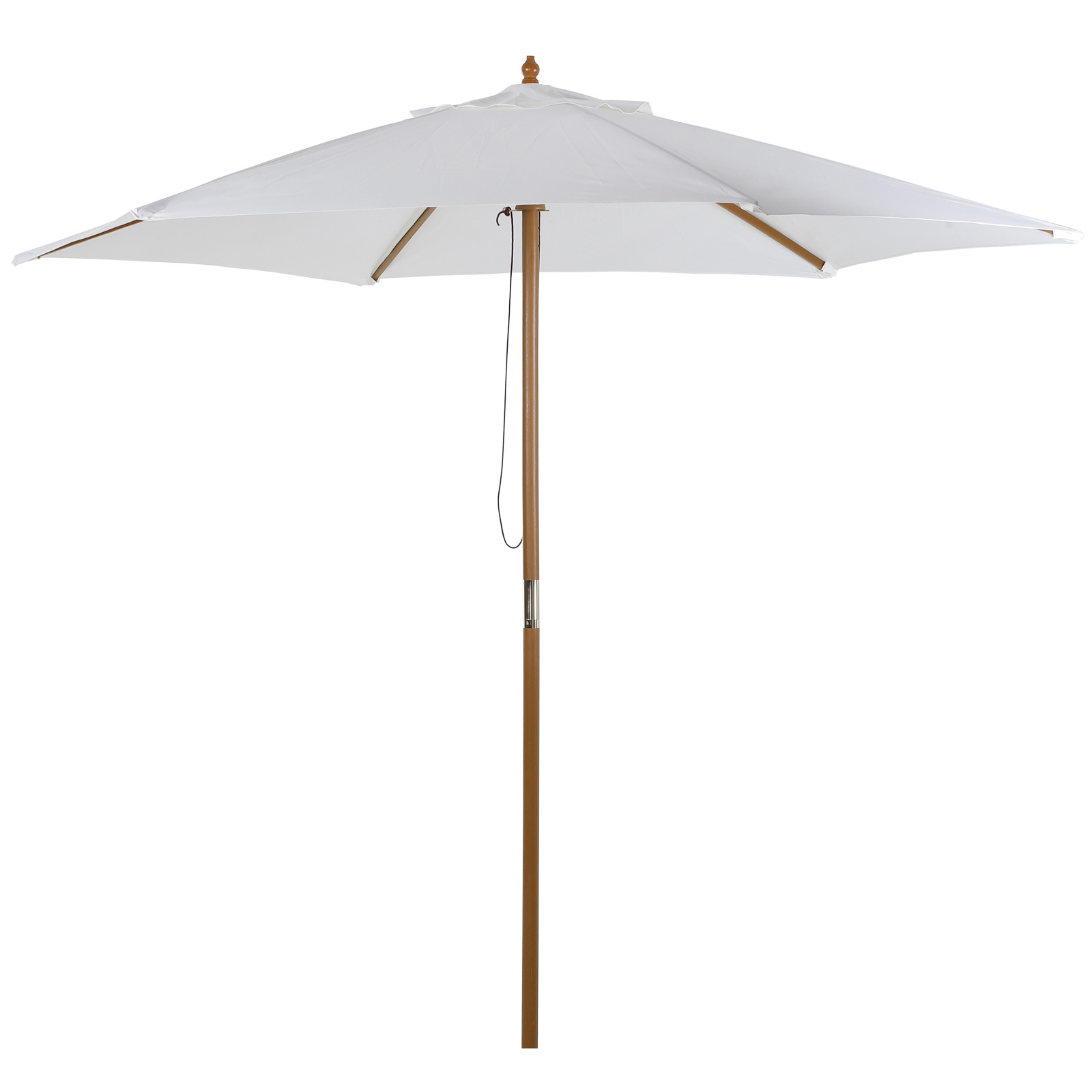 Sunny Parasol zonwering 3-staps bamboe 180/? polyester crème