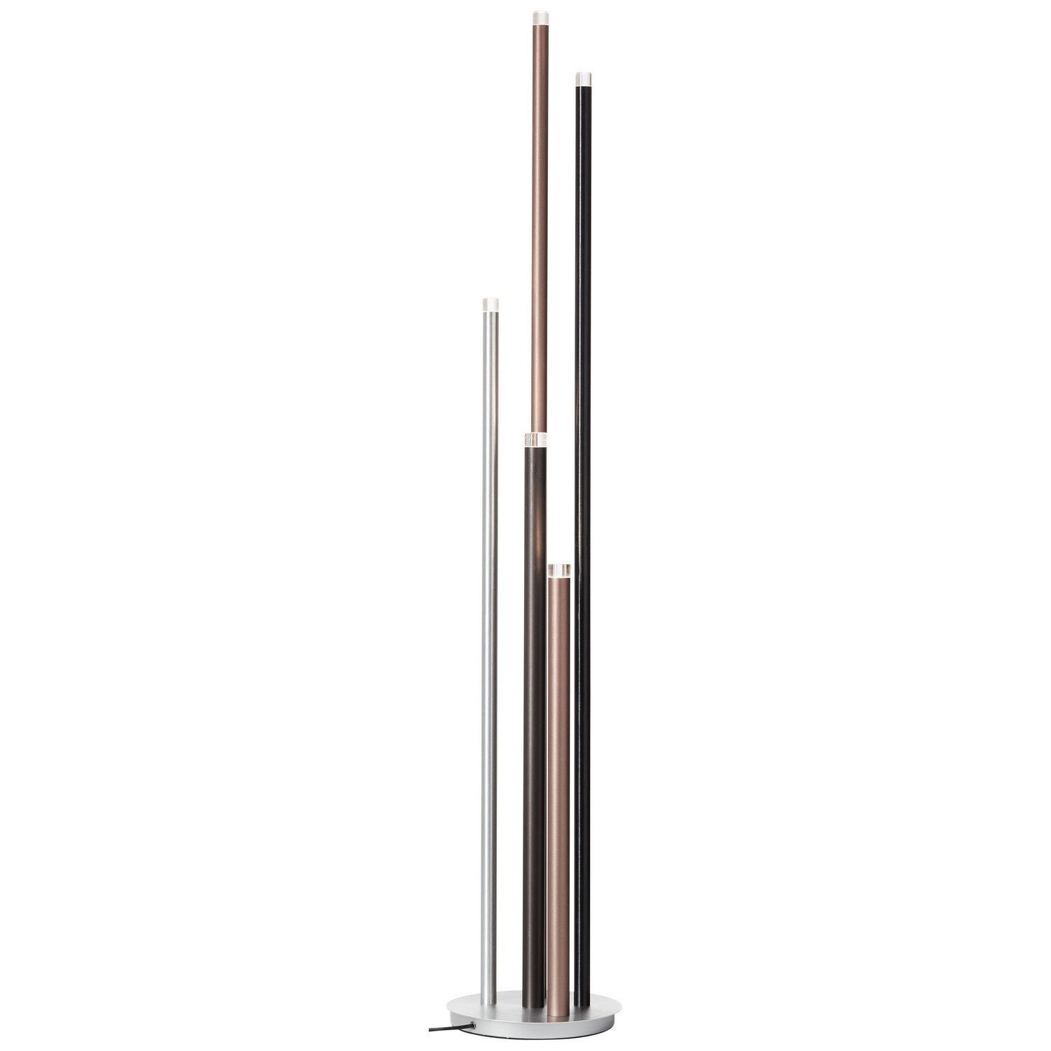 Brilliant CEMBALO Vloerlamp 20W 3000K Zilver