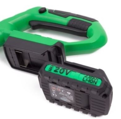 Hofftech Accu Onkruidborstel/ Voegenborstel - 100 mm - 2000mAh - 20V - incl 2 borstels en 1 extra metaal borstel