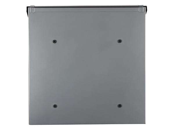 Perel Brievenbus Monaco Zilver - 368x100x365 mm