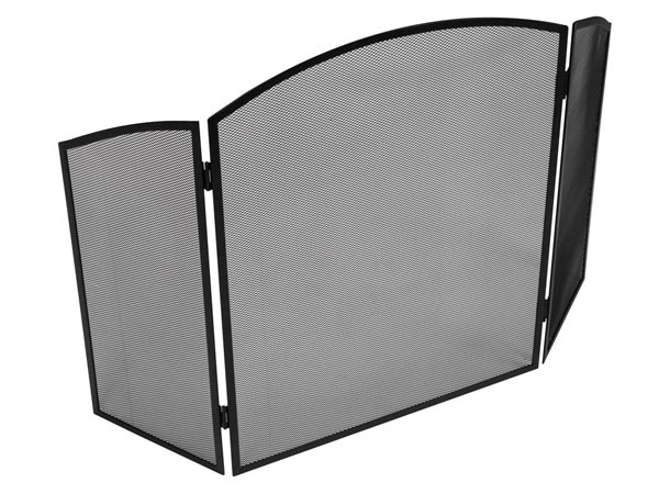 Perel Haardscherm opvouwbaar - 94.5x60 cm