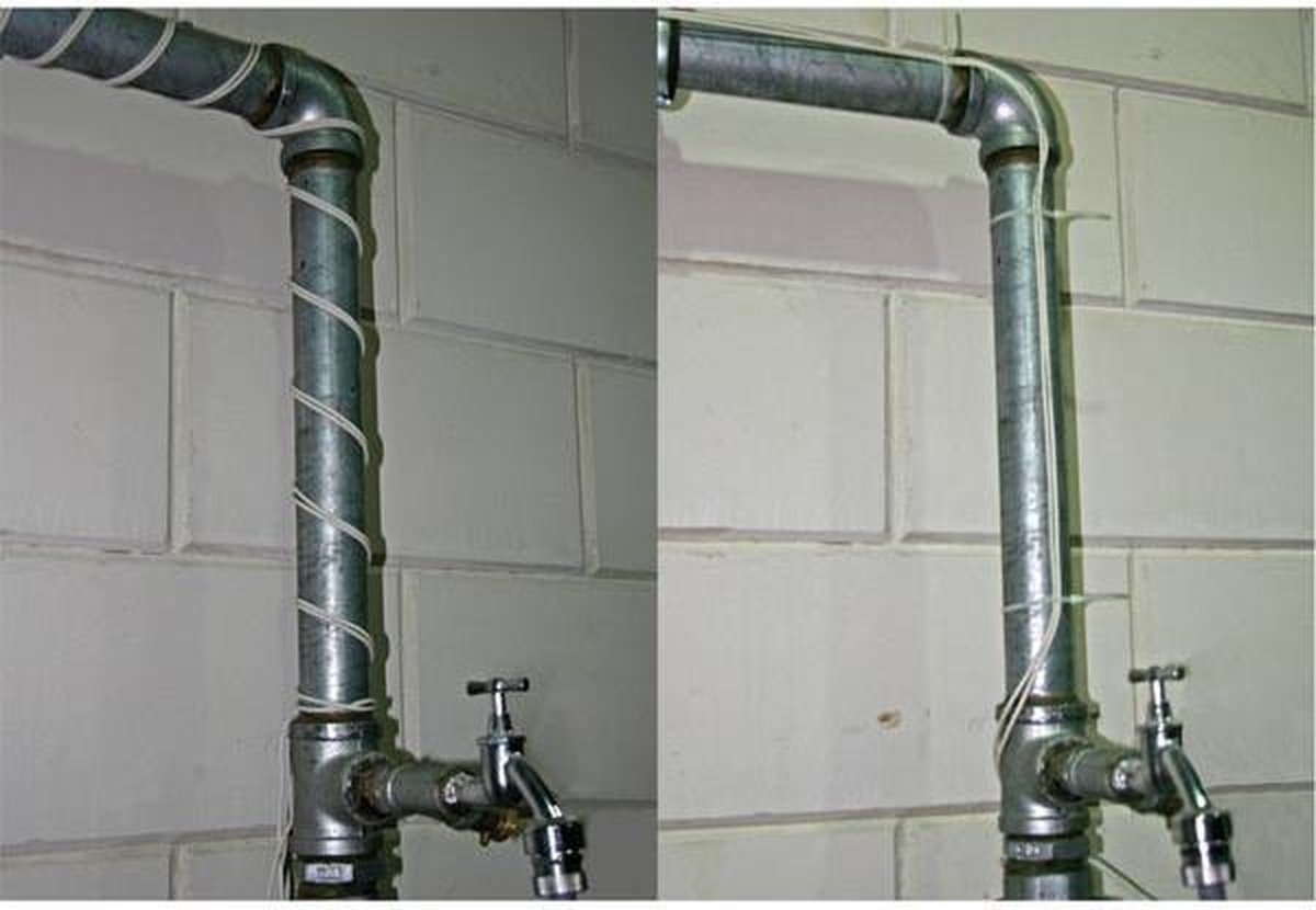 Perel Warmtekabel vorstbescherming - 12m - Wit