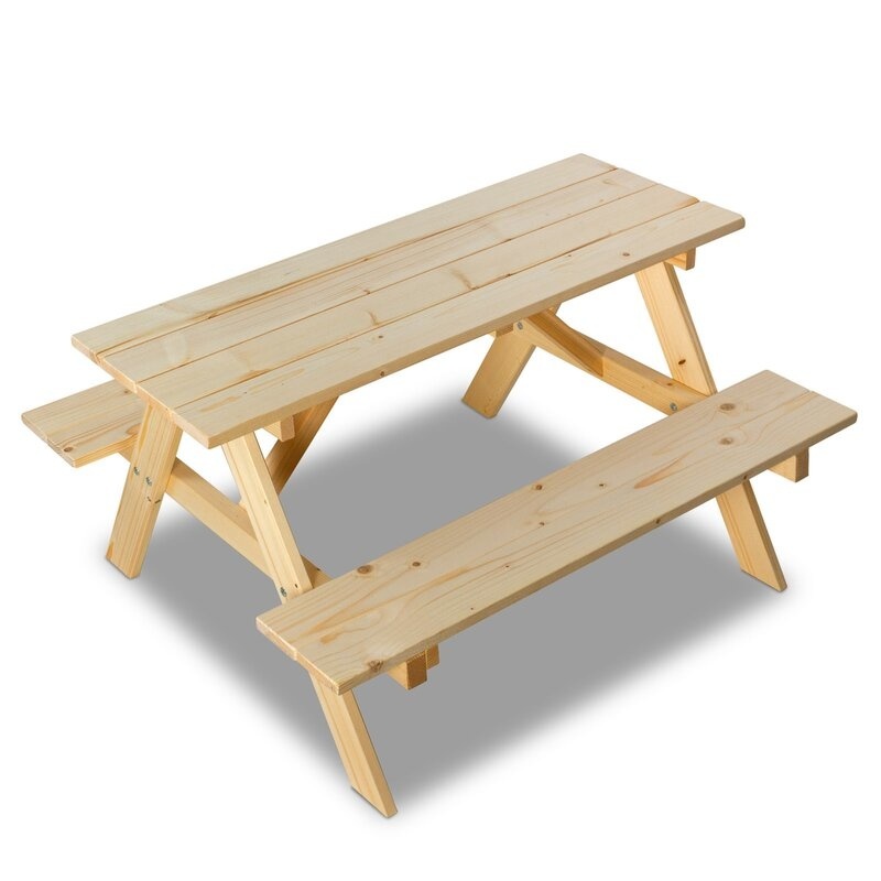 Spielzeuge Picknicktafel voor kinderen - 50x80x89 cm