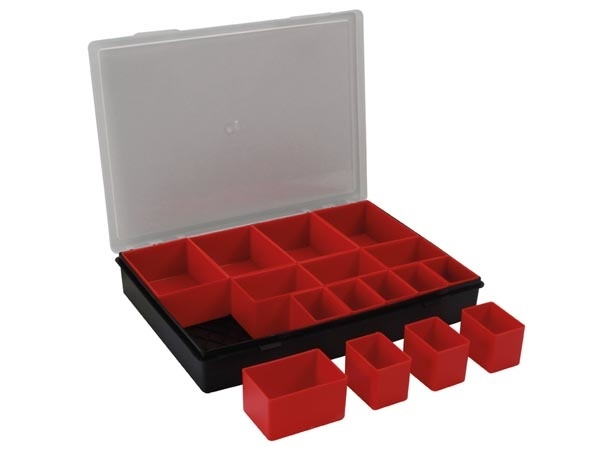 TAYG Sorteerdoos - 330 x 247 x 54 mm - Met 16 uitneembare bakjes