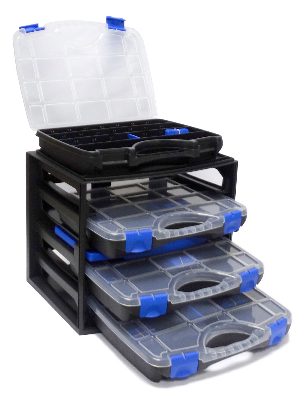 TAYG Sorteerdoos - 388 x 290 x 61 mm - Met 21 uitneembare bakjes