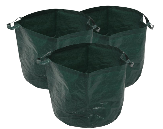 Tooland Set van 3 tuinafvalzakken - 65L per stuk