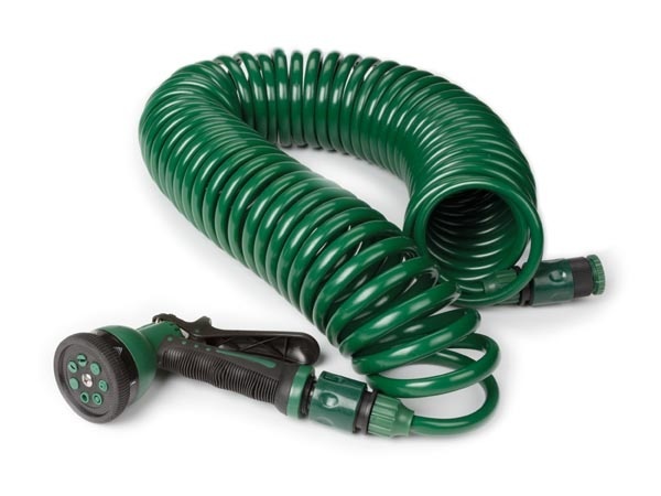 Toolland Spiraal Tuinslang Met Sproeikop - 15 M