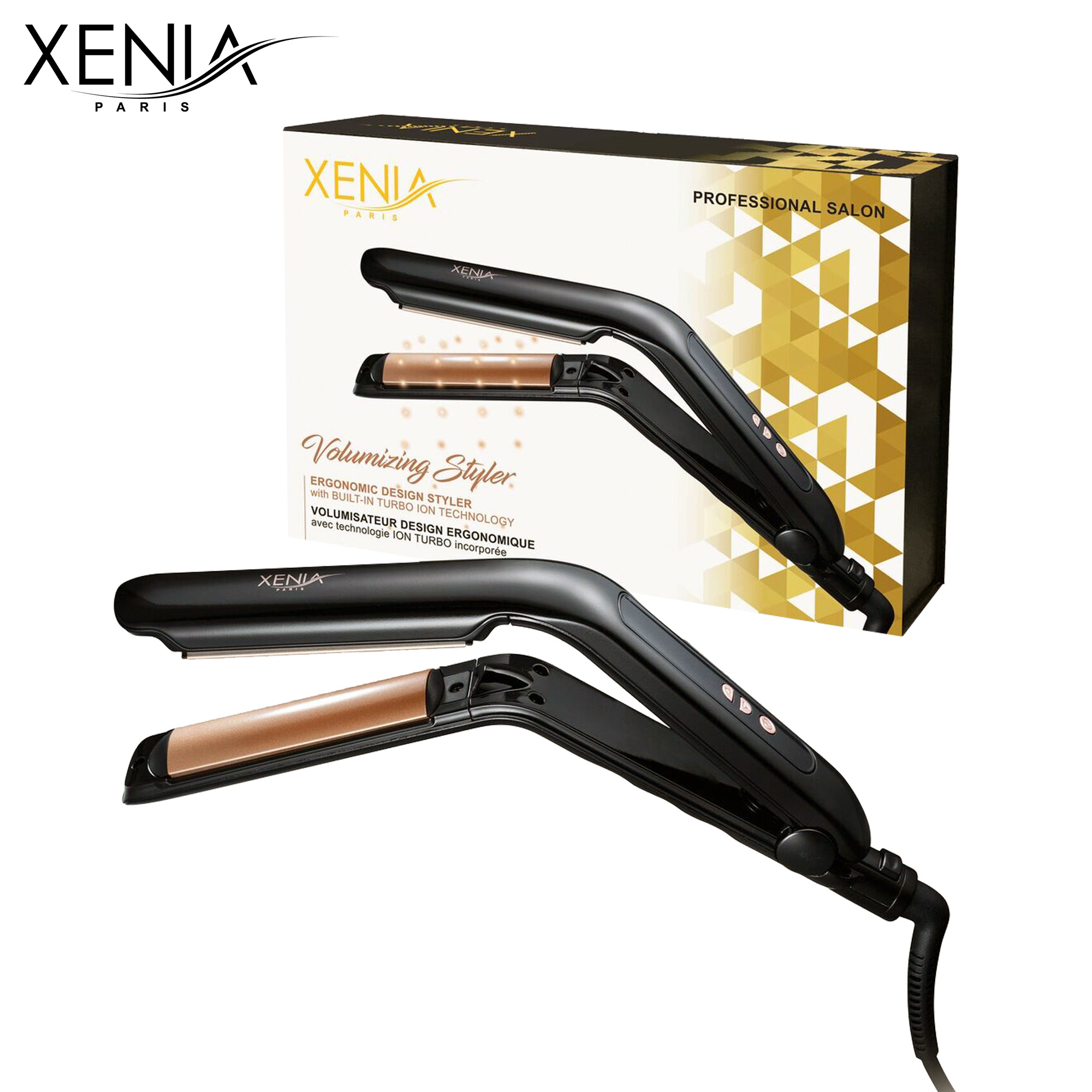 Xenia Paris TL-291223: Styler voor volume met peddel