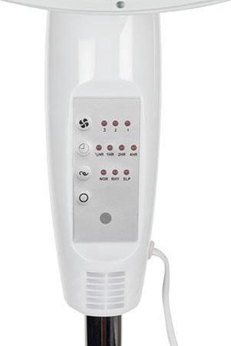 Perel Staande Ventilator - ABS - Ø 40 cm - Wit
