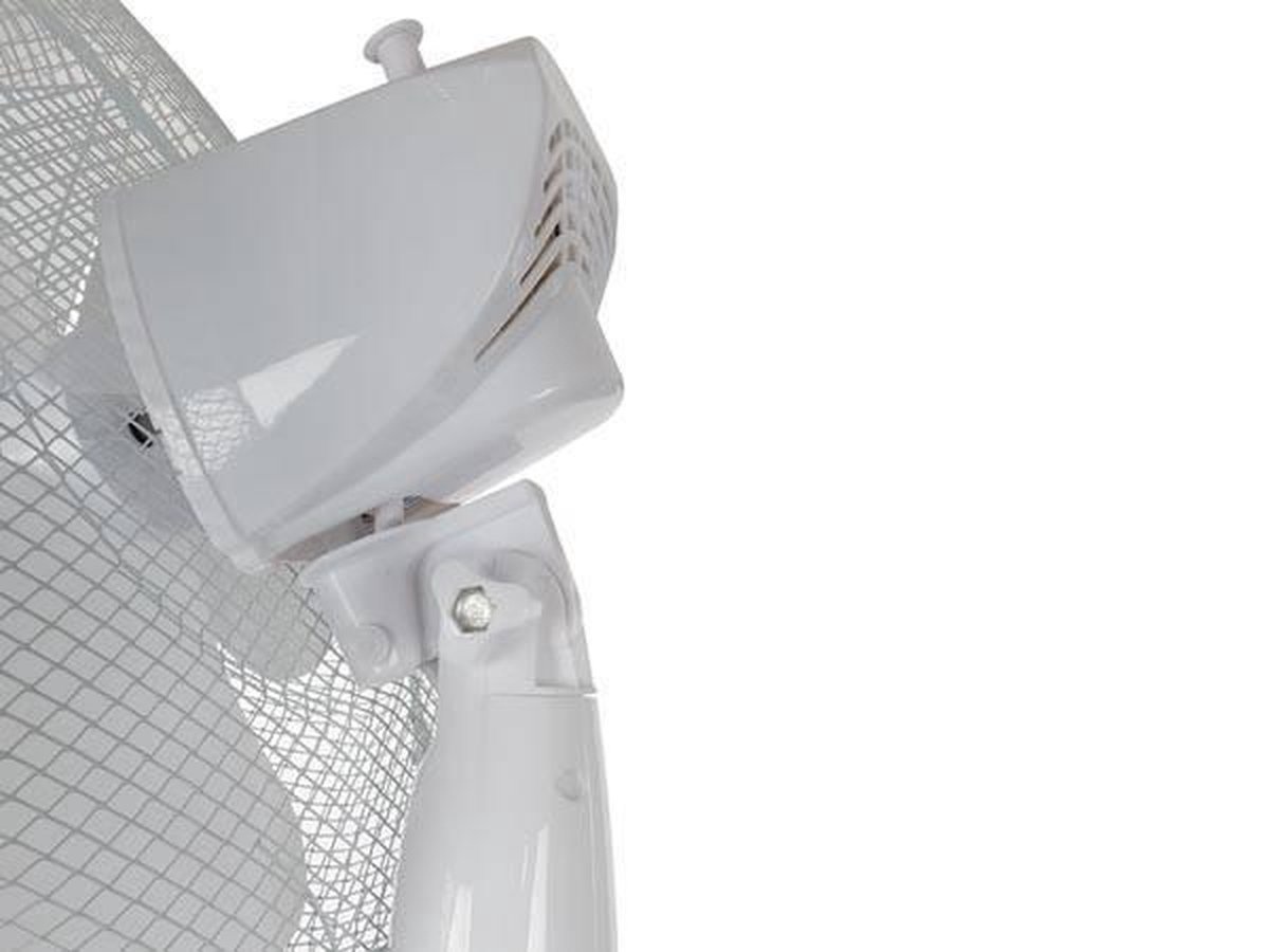 Perel Staande Ventilator - ABS - Ø 40 cm - Wit
