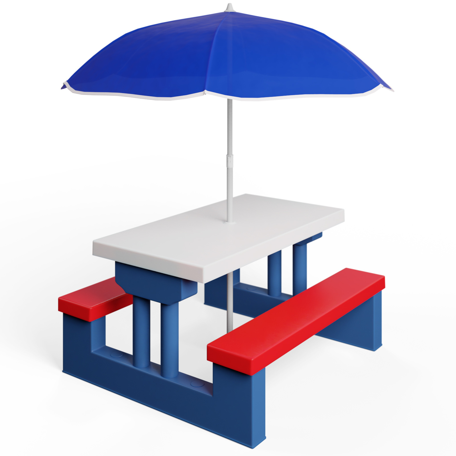 DBA Kinder picknicktafel met parasol