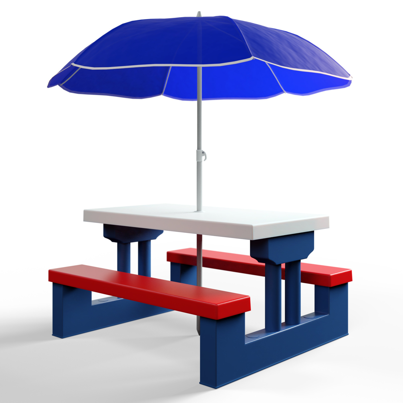 DBA Kinder picknicktafel met parasol