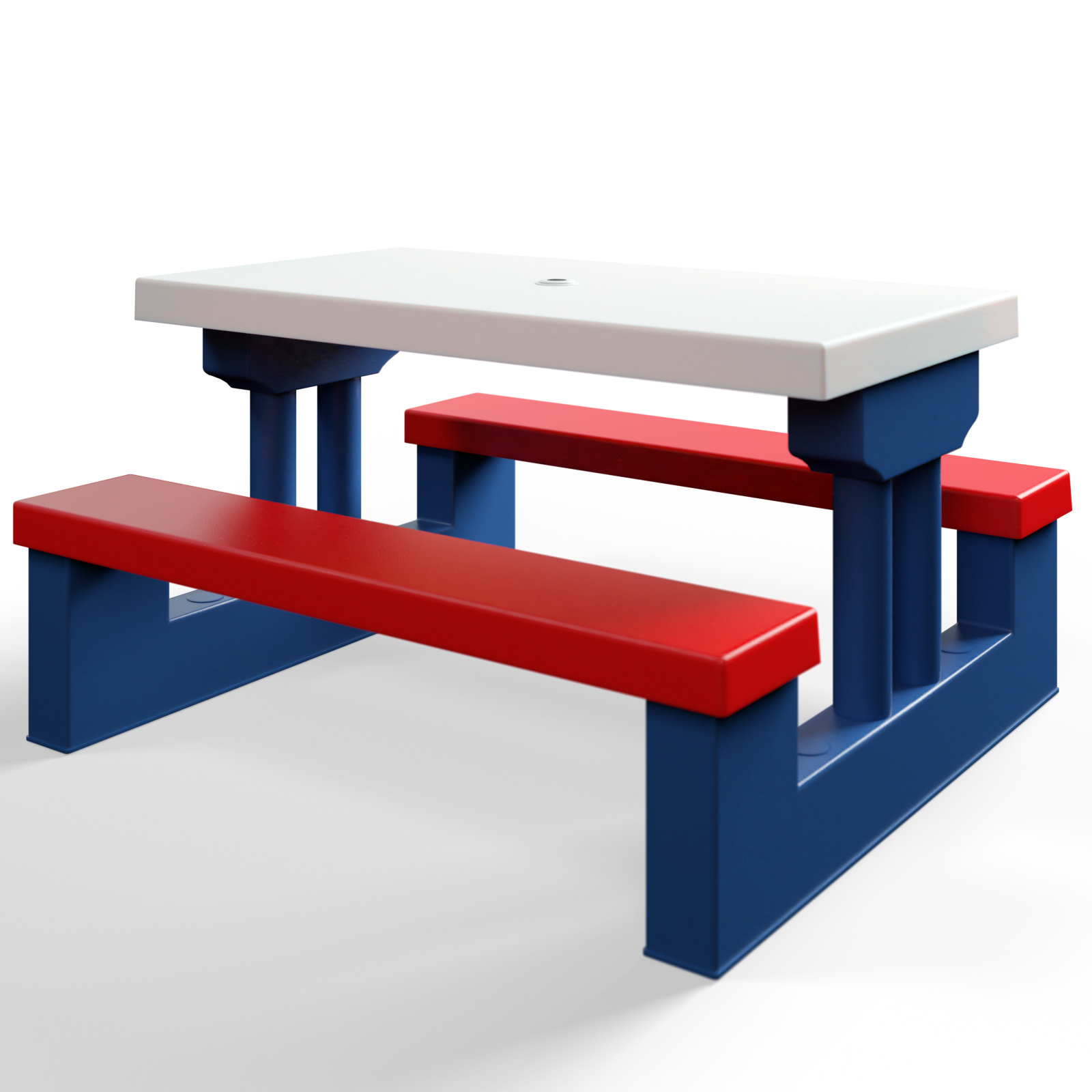 DBA Kinder picknicktafel met parasol