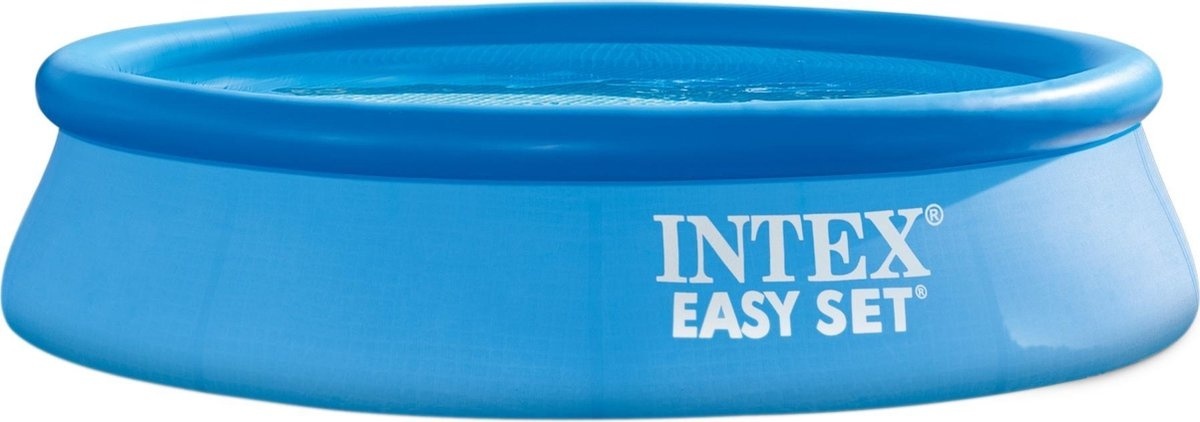 SET - Intex Easy Opblaaszwembad met Afdekzeil en Filterpomp -244 x 61 cm