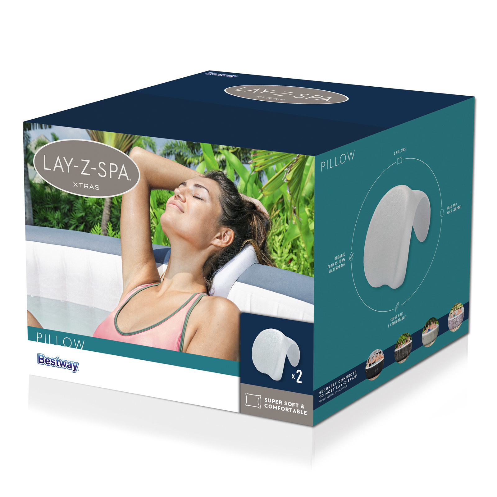 Bestway Lay-Z-Spa™ Kussenset van 2