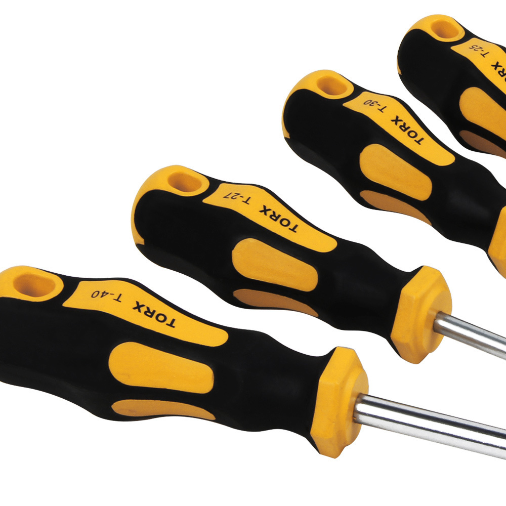 Deubois 11-delige Torx-schroevendraaierset - chroom-vanadium-staal