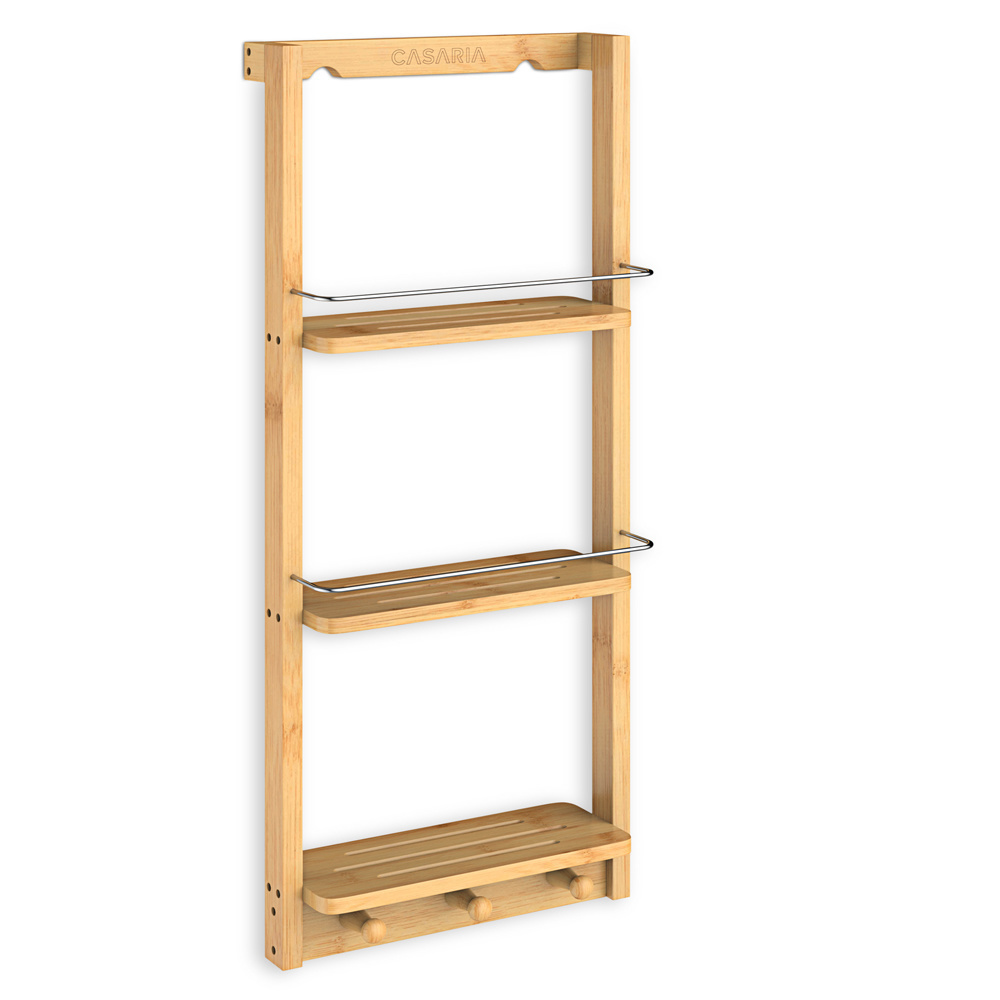 Deubois Bamboe Doucherek - Badkamerkast - Stellingkast- 70x28,5x10cm