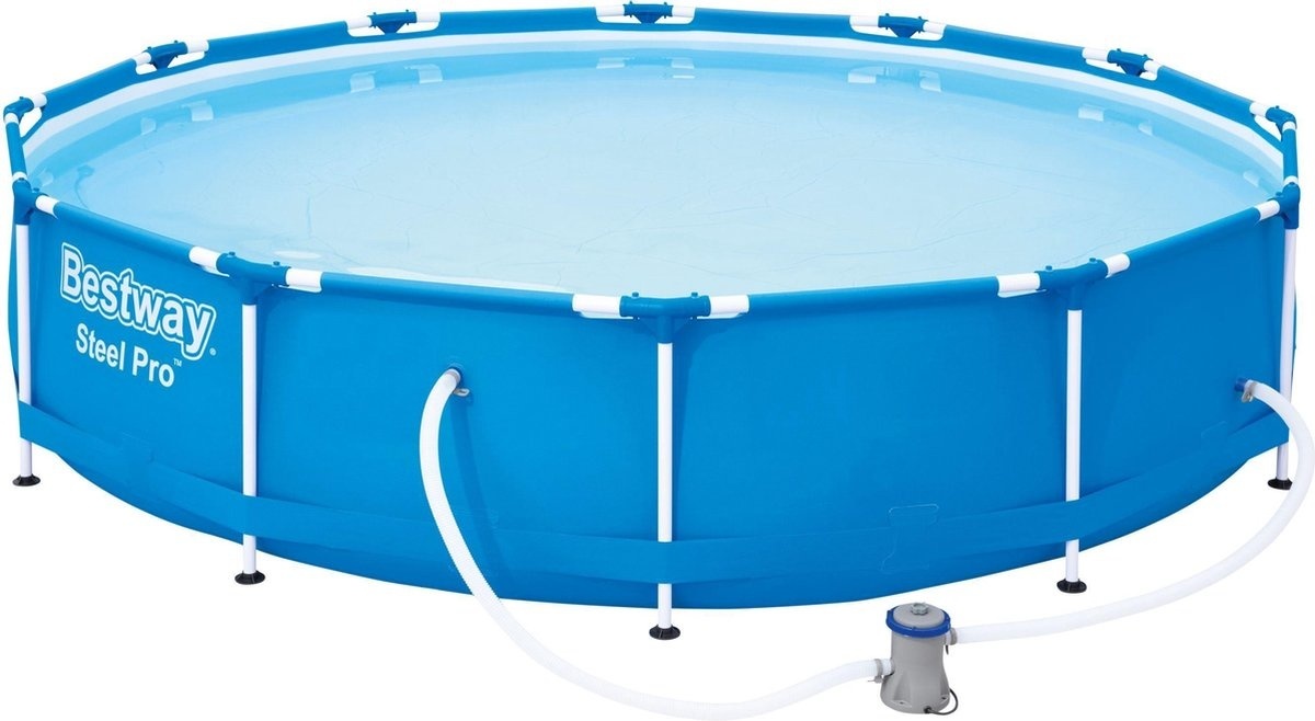 Bestway Zwembad met filterpomp - Ø366cm - 6473 L - Filterpomp: 1,2 m³/u