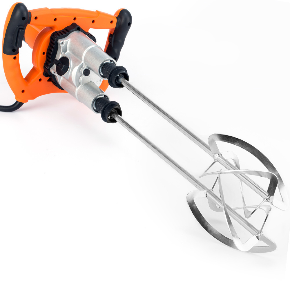 DBA Professionele hand-, mortel-, verf- en mortelmixer met dubbele garde 1900W