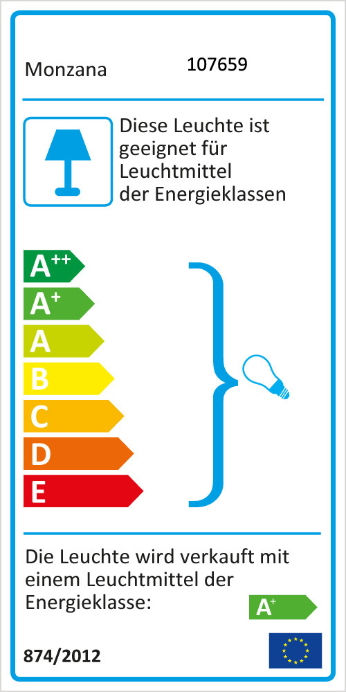 Monza Plafondlamp "Amaryllis" 4 lampen