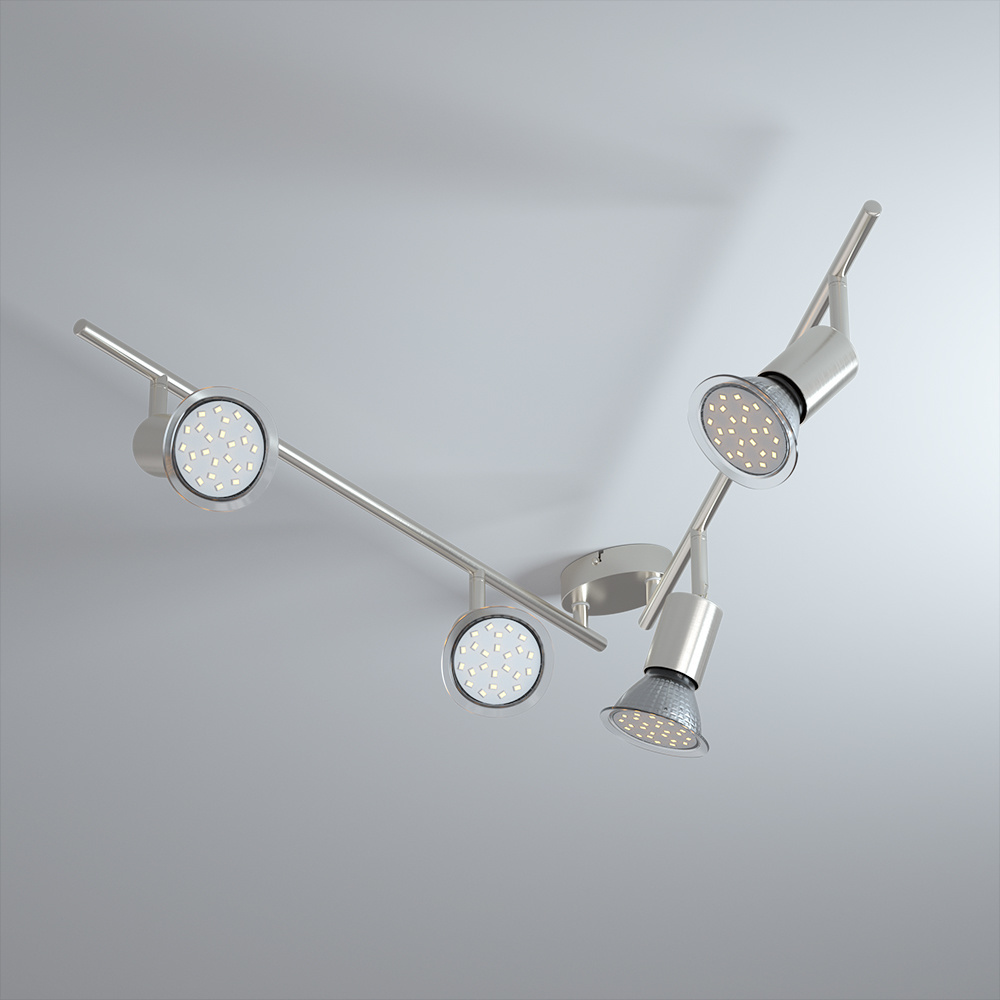 Monza Plafondlamp "Amaryllis" 4 lampen