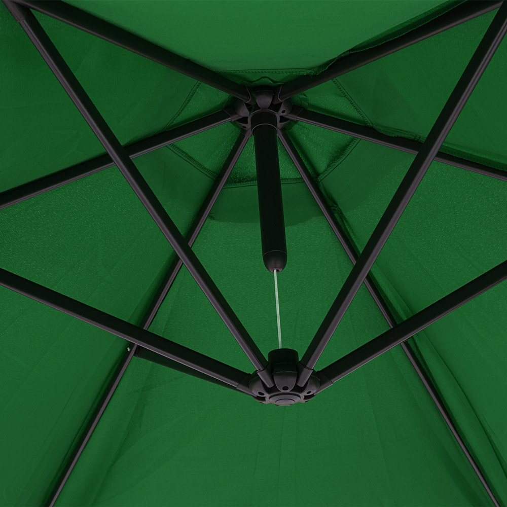 Kings Parasol Alu Groen 300cm