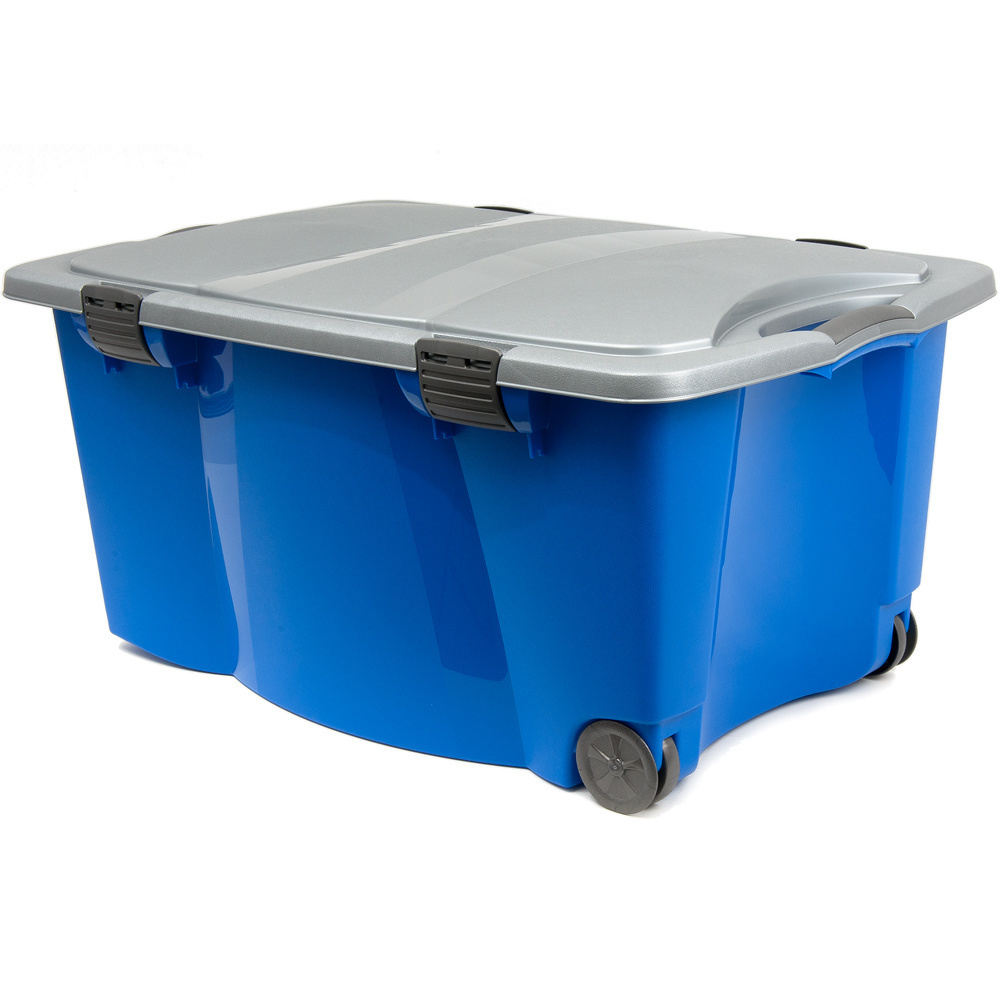 DBA Jumbo-rolbox blauw met 2 handgrepen 170 liter