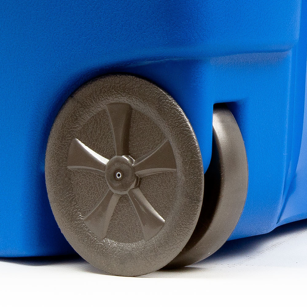 DBA Jumbo-rolbox blauw met 2 handgrepen 170 liter