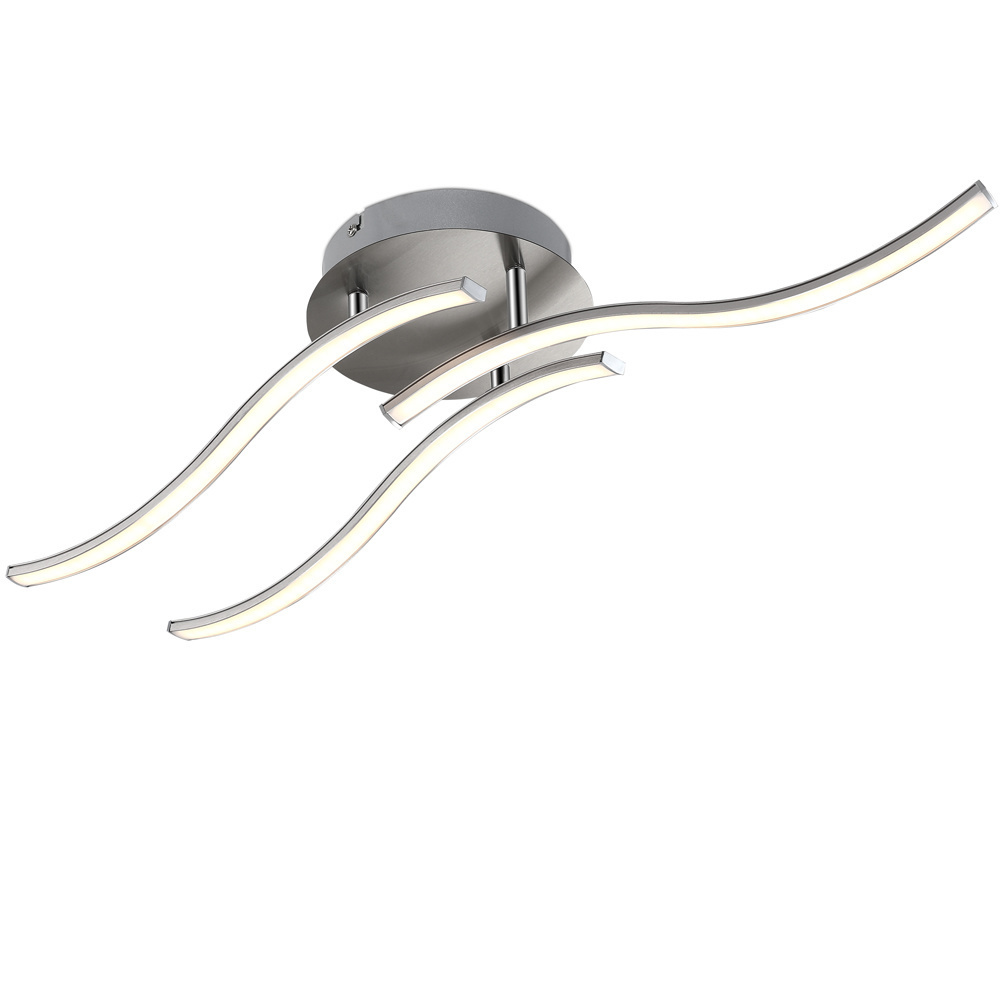 Monza LED-plafondlamp Tripple 3-lampen