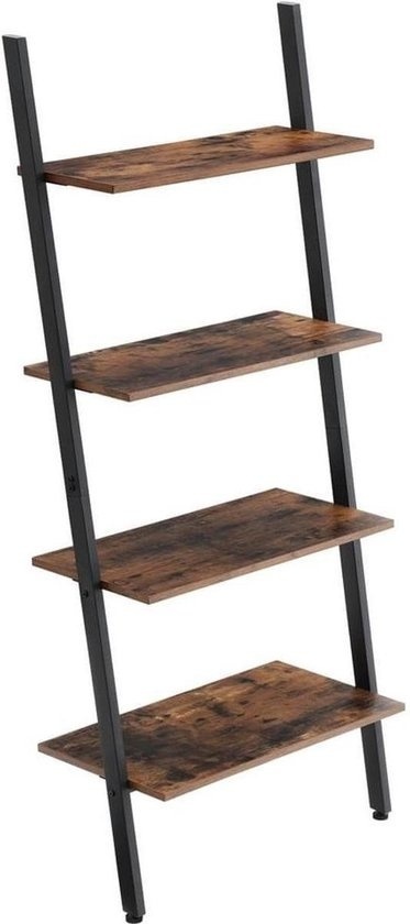 Hoout Boekenkast/ Opbergkast/ Wandkast - 64 x 35 x 150 cm