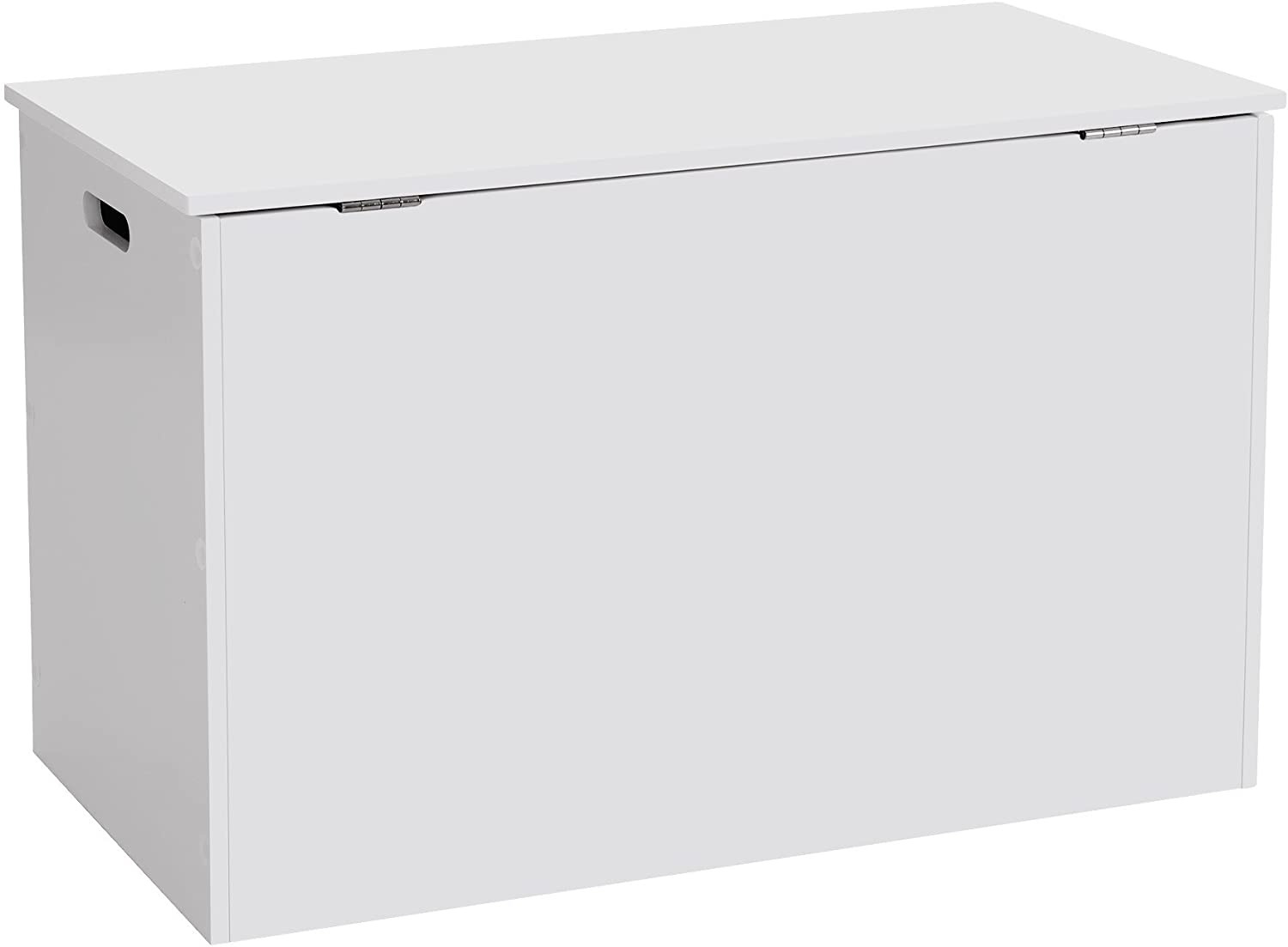 Hoout Opbergbox/ Opbergkist / Speelgoedkist - 76 x 48 x 40 cm (b x h x d) - Wit