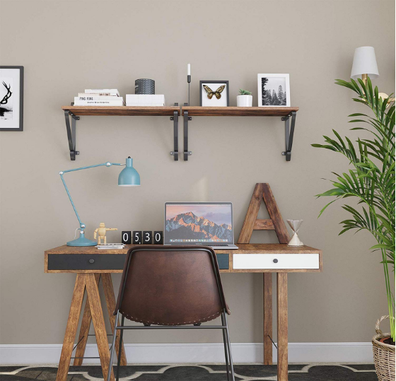 Hoout Wandplank - 60x20x33 cm